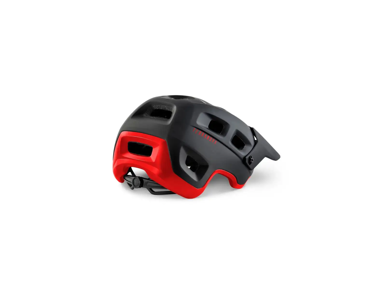 MET Terranova kask czarna/czerwona