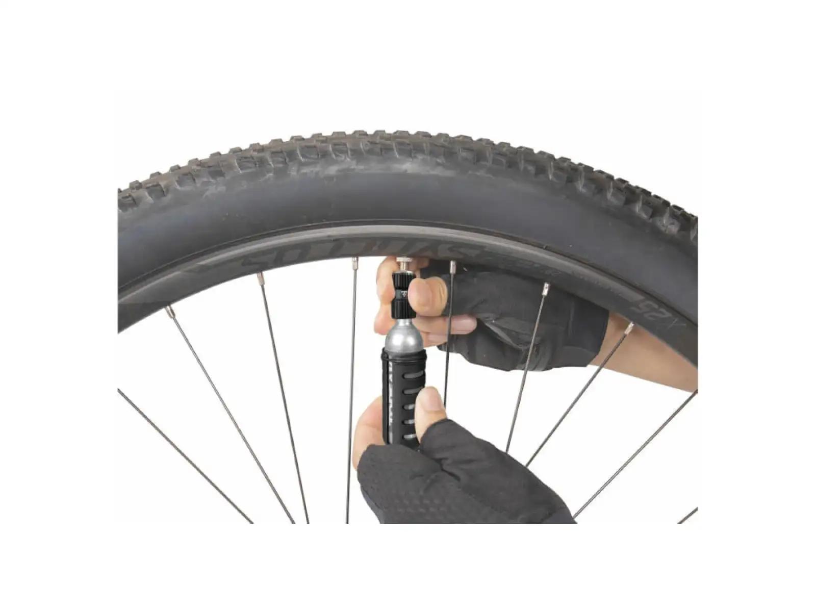 Topeak uchwyt na nabój CO2 16g czarna