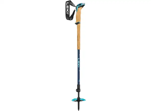 Leki Bernina Lite 2 damskie kije skitourowe Denim blue/Midnight blue/Mint