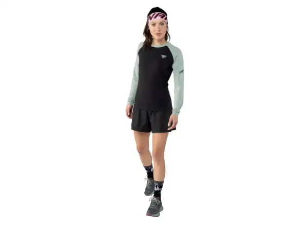 Dynafit Alpine Pro damski longsleeve Black Out/Jadelite
