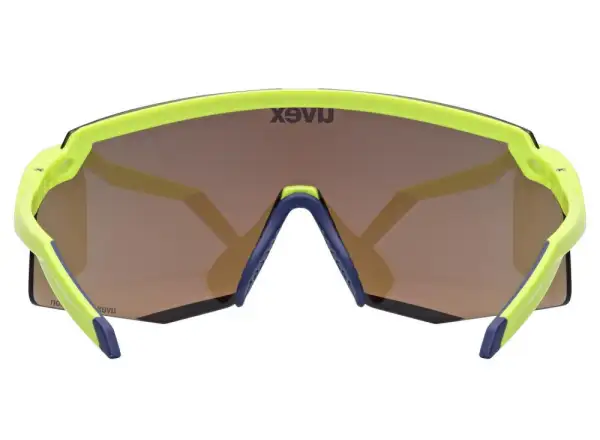 Uvex Pace Stage ColorVision okulary Yellow Matt/Mirror Blue