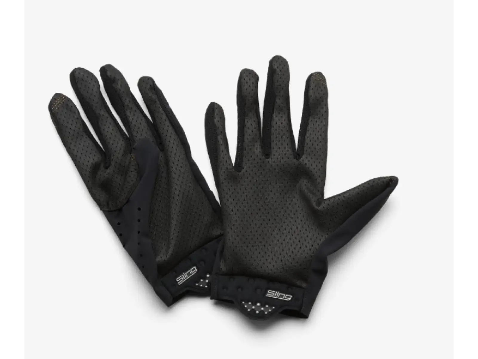 100% Sling Bike męskie rękawiczki Black