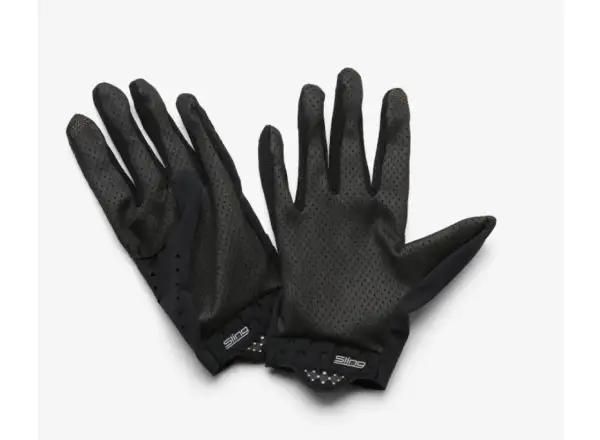 100% Sling Bike męskie rękawiczki Black