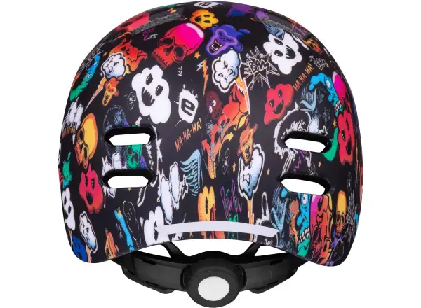 Etape Buddy dziecięcy kask rowerowy czarny/grafika matowy