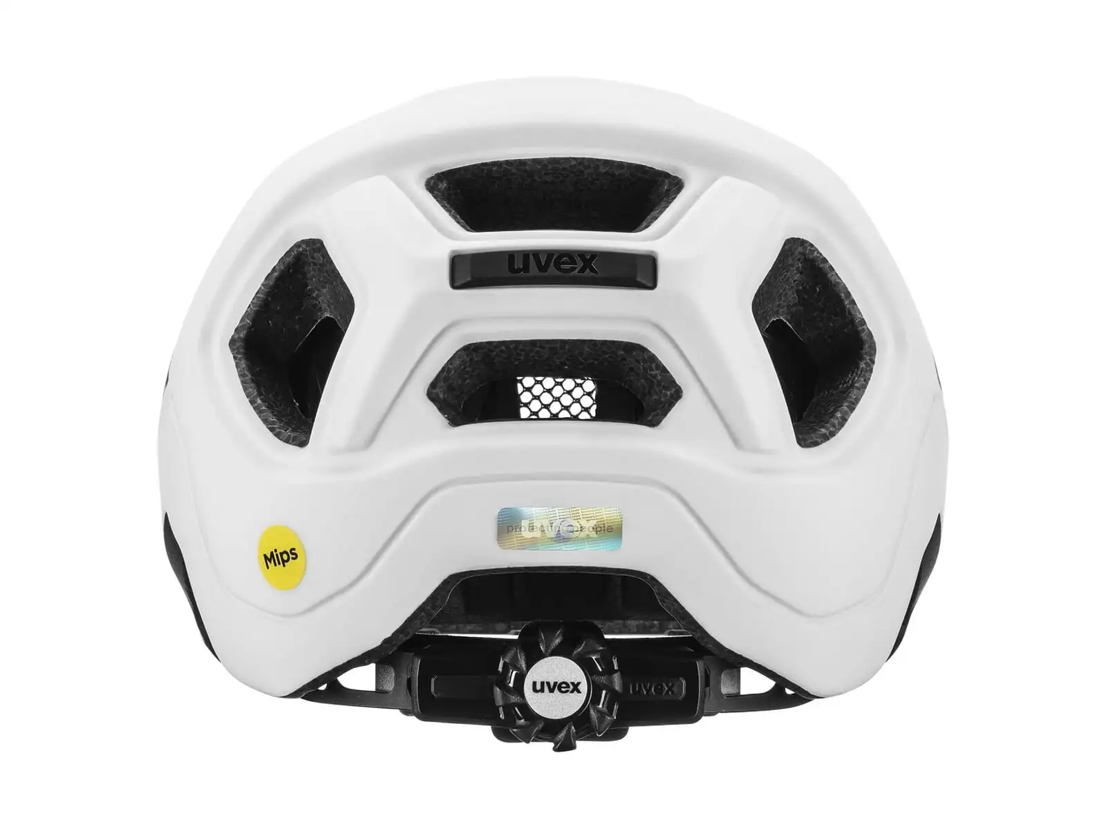 Uvex React JR. Mips kask White Matt