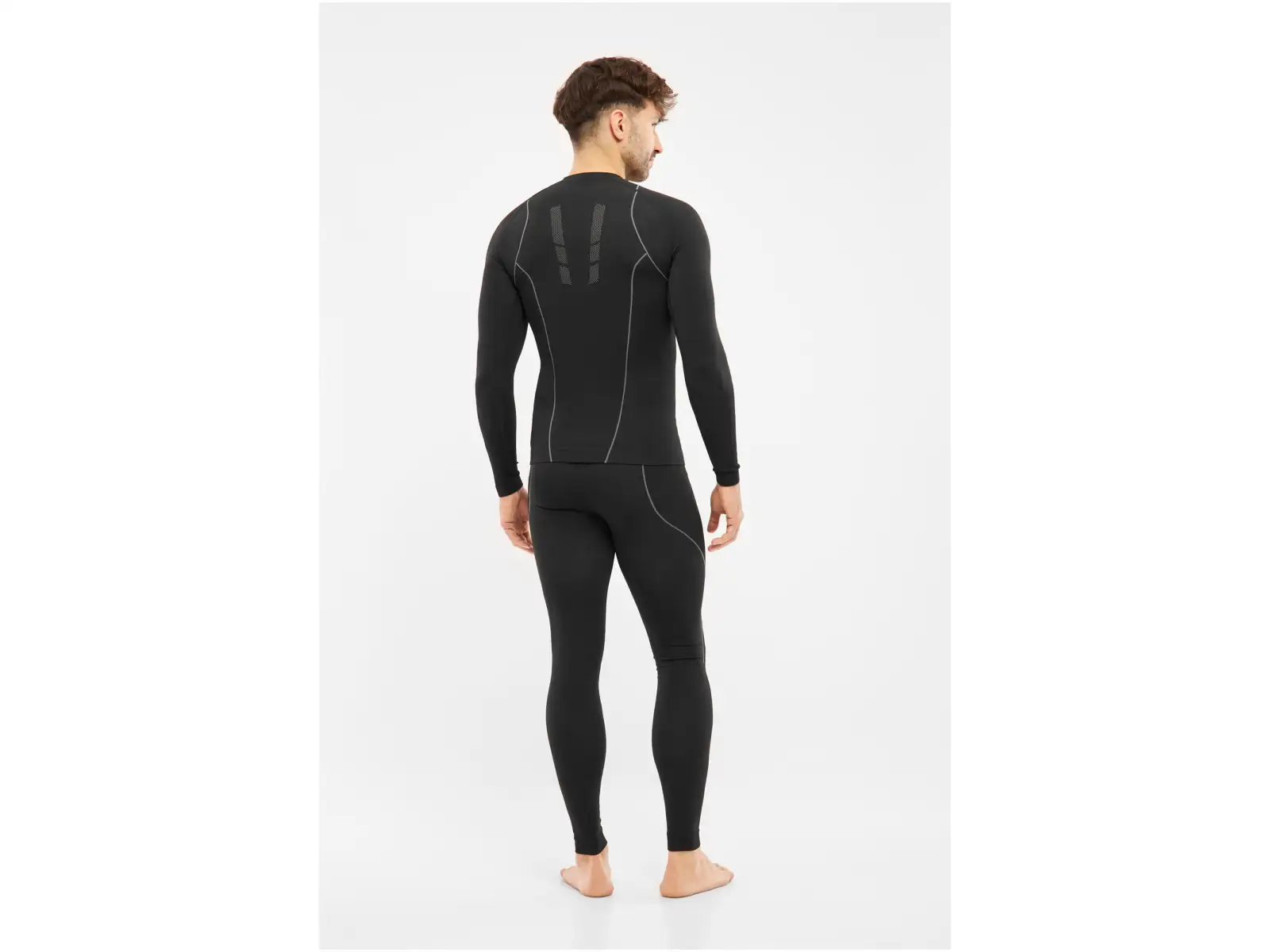 Viking Eiger 2.0 męska bielizna komplet Black/Grey
