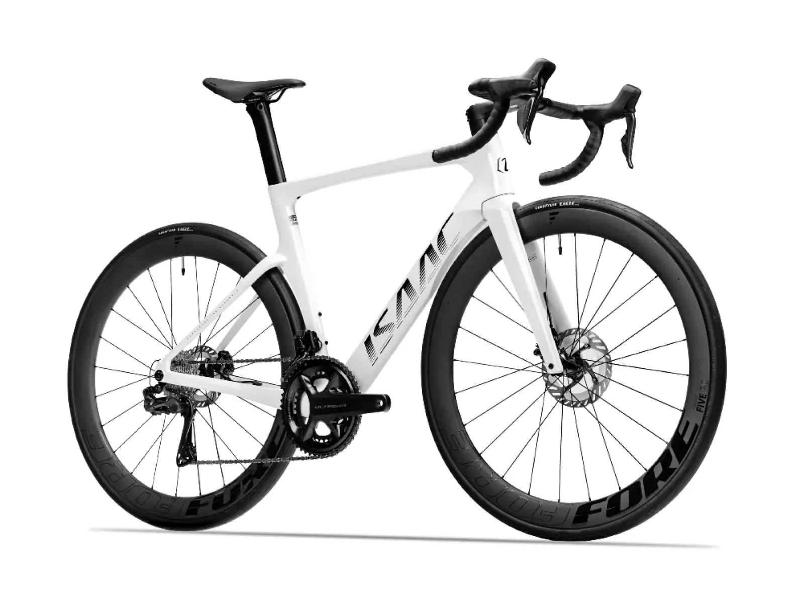 Isaac Meson 105 Di2 rower szosowy Mineral White