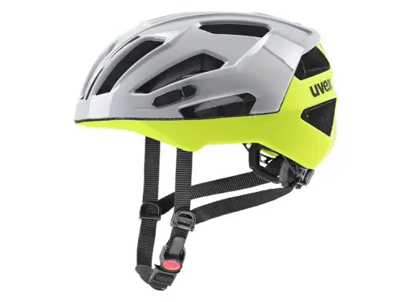 Uvex Gravel X kask Rhino/Neon Yellow