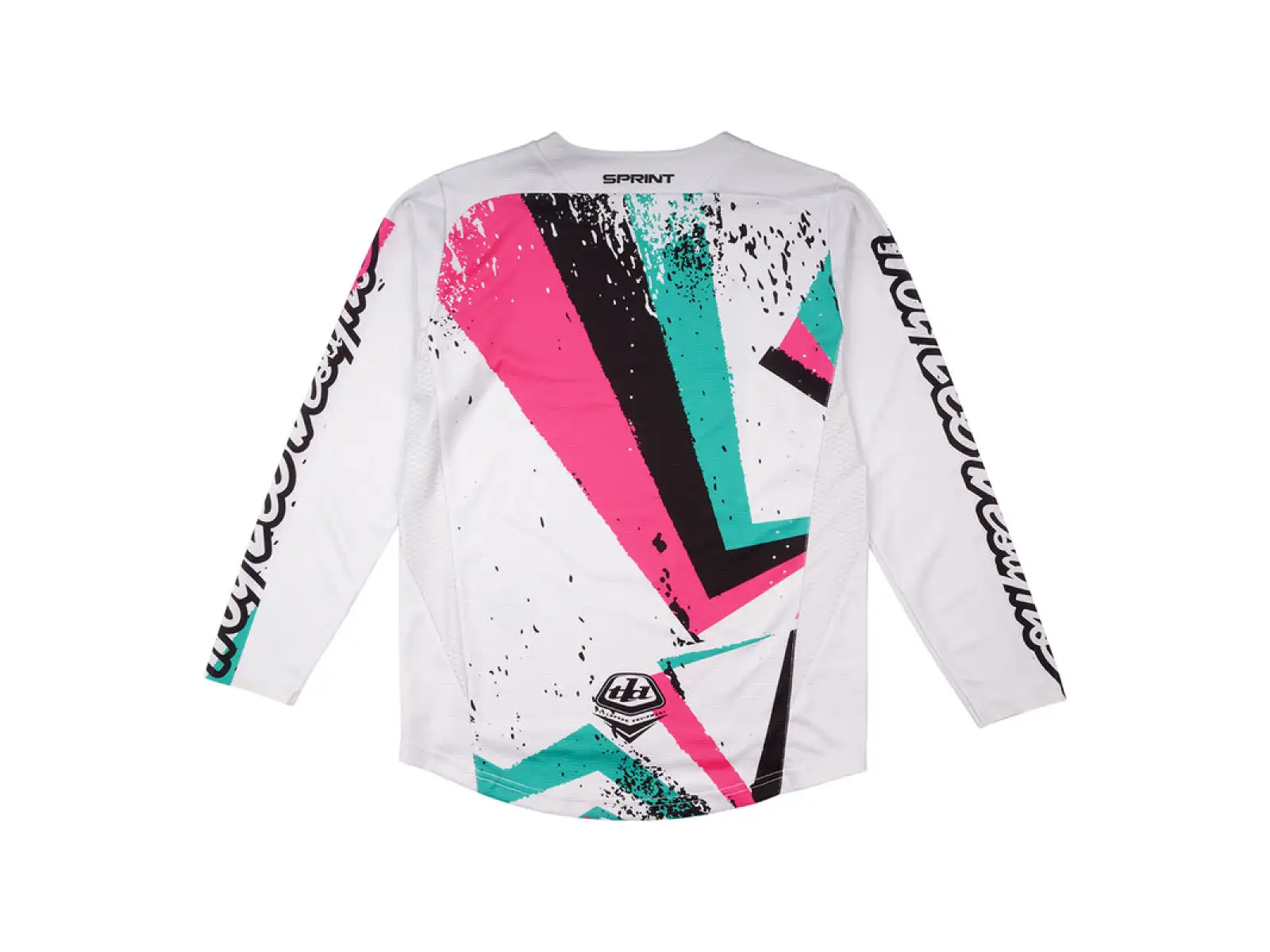 Troy Lee Designs Sprint Full Pull dziecięca koszulka z długim rękawem Chalk
