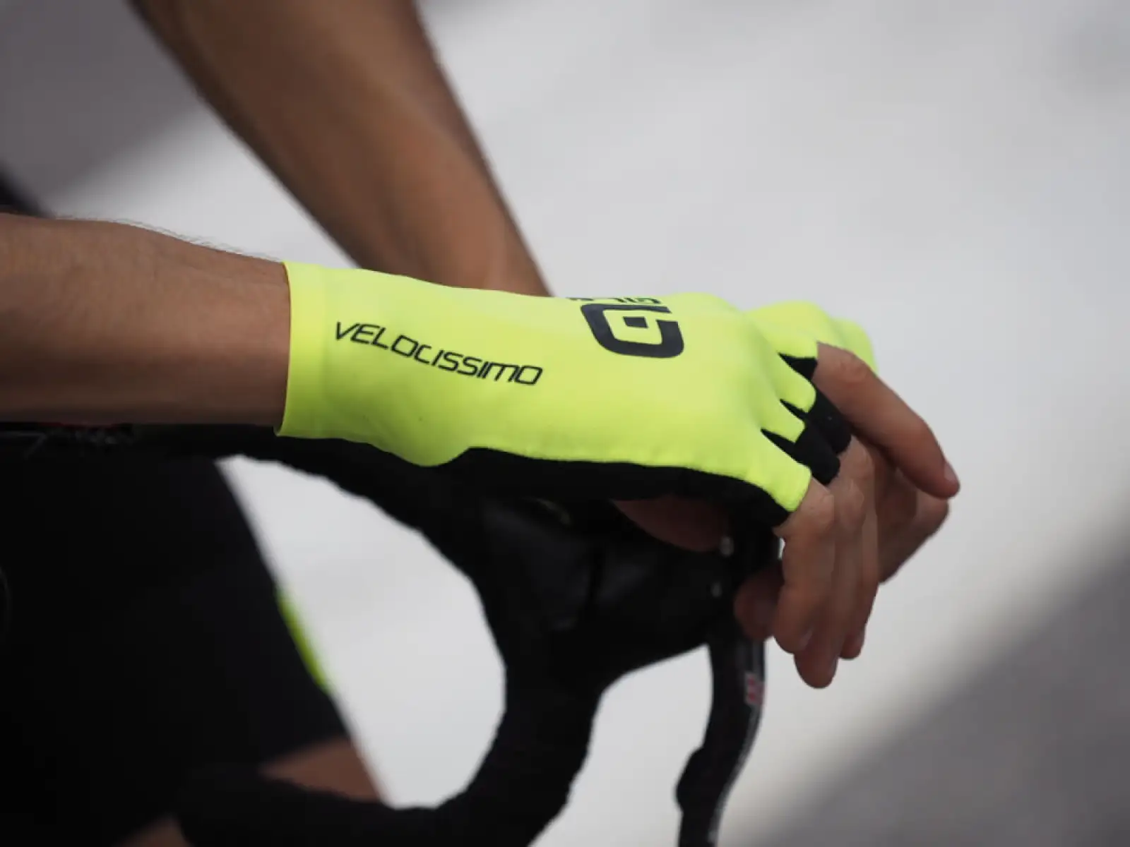 Alé Velocissimo Crono rękawice Fluo Yellow/Black