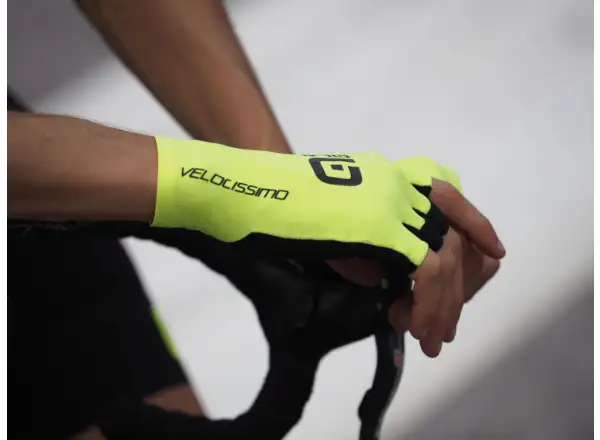 Alé Velocissimo Crono rękawice Fluo Yellow/Black
