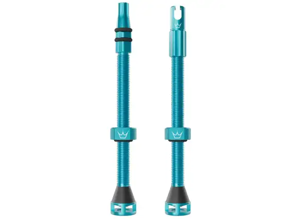 Peatys Holeshot Fast Flow wentyle bezdętkowe 80 mm Turquoise