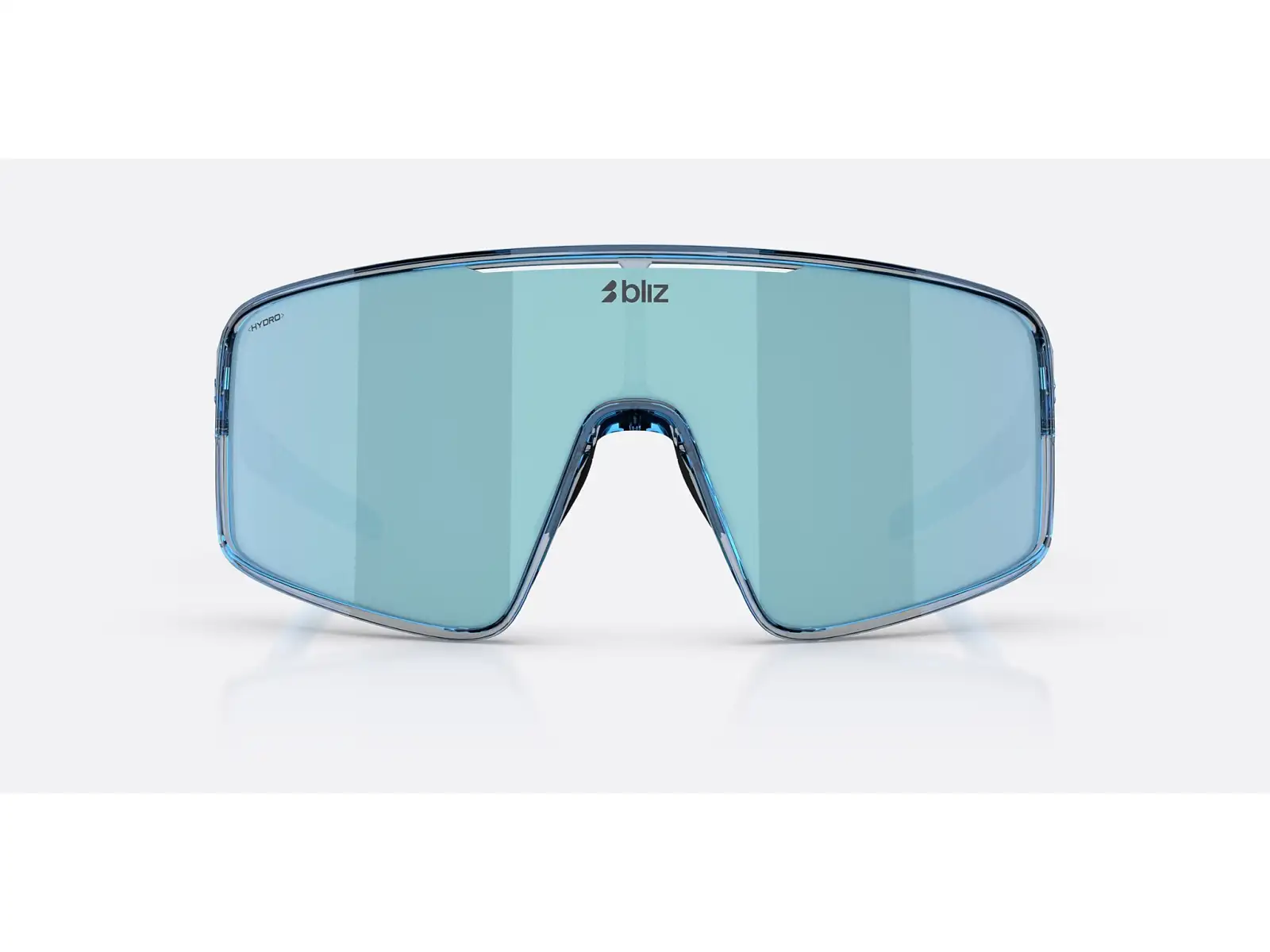 Bliz P001s okulary przeciwsłoneczne Transparent Blue/Smoke Ice Blue Multi