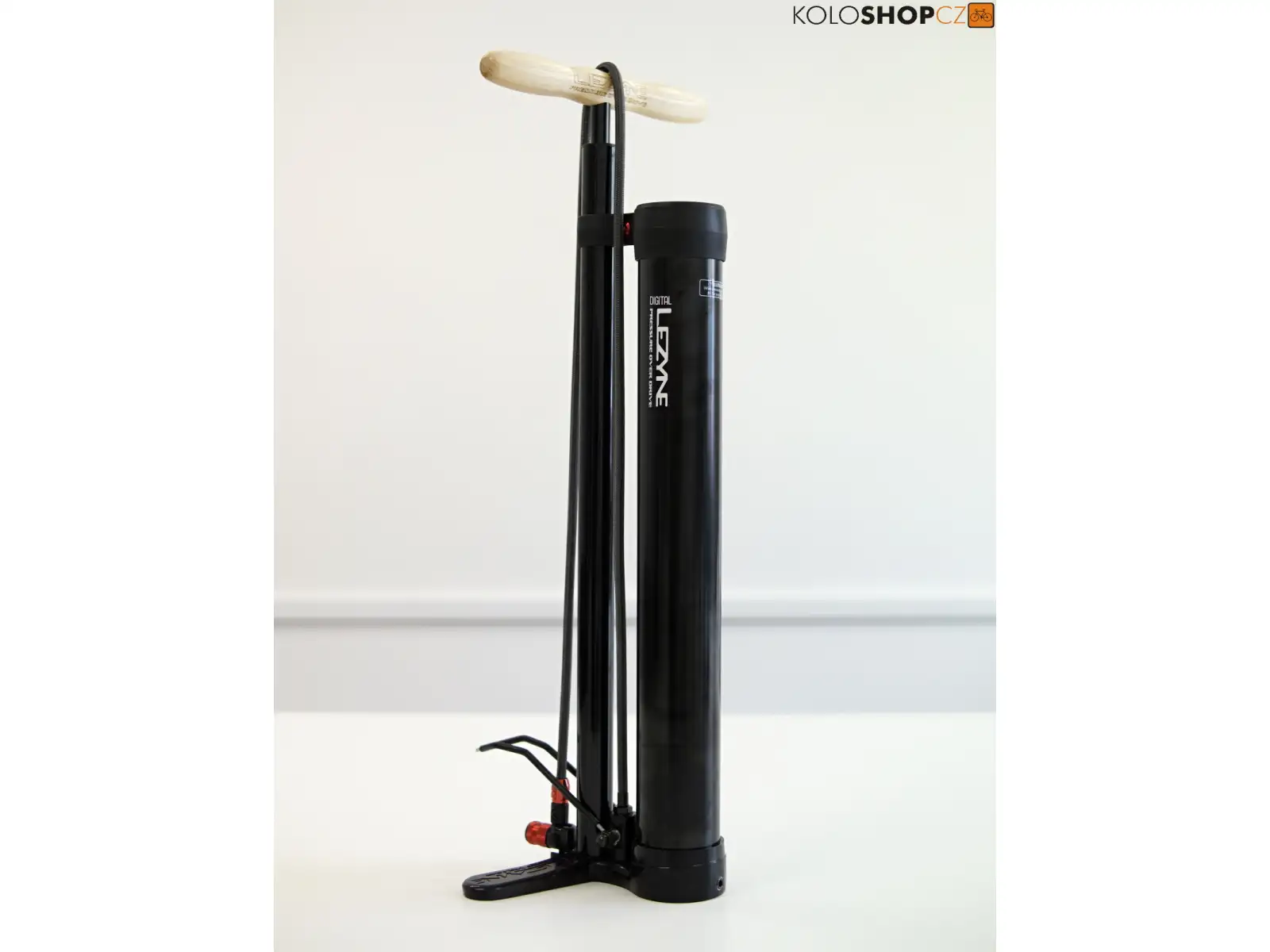 Lezyne Digital Pressure Over Drive pompa black
