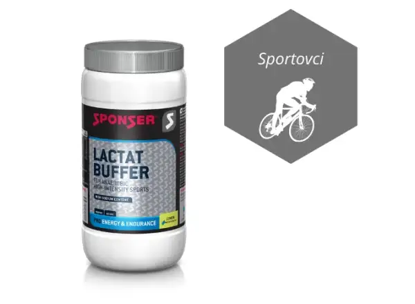 Sponser Lactat Buffer łagodzenie działania mleczanu 600 g