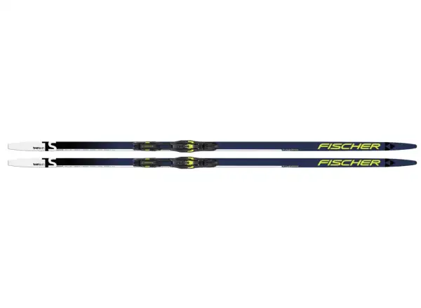 Fischer Twin Skin Performance Medium narty biegowe + Control Step wiązania zestaw