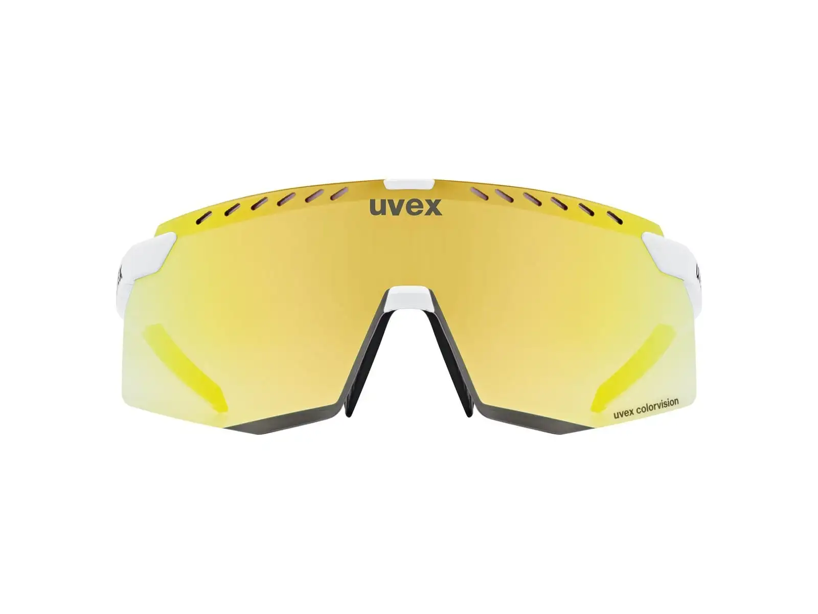 Uvex Pace Stage CV okulary White Matt/Mir. Gold