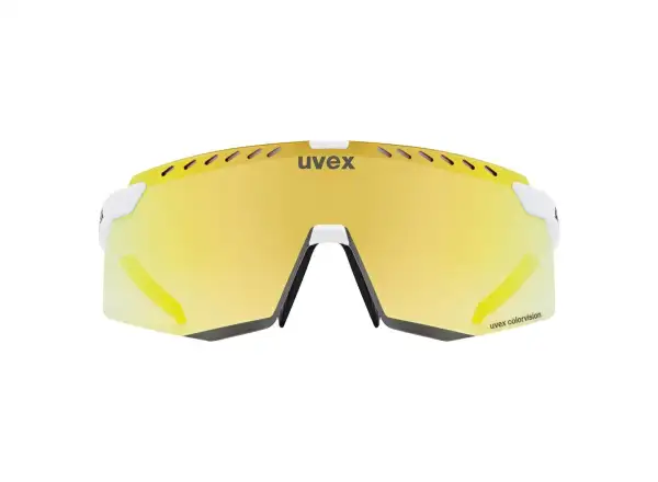 Uvex Pace Stage CV okulary White Matt/Mir. Gold