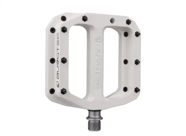 Burgtec MK4 Composite platformowe pedały biała