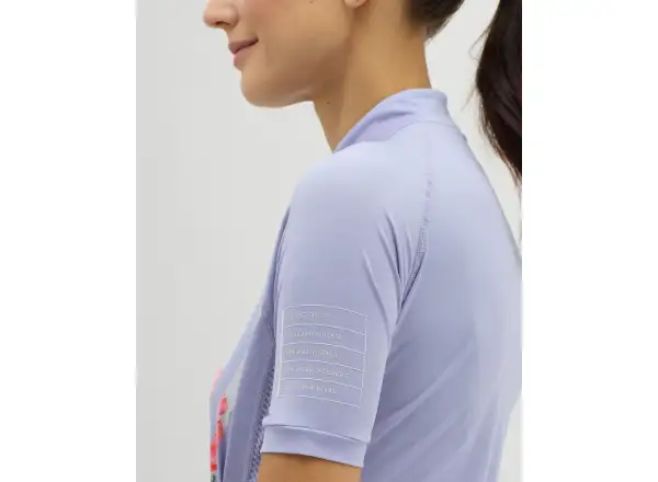 Silvini Calnia damski dres krótki rękaw Lilac/White