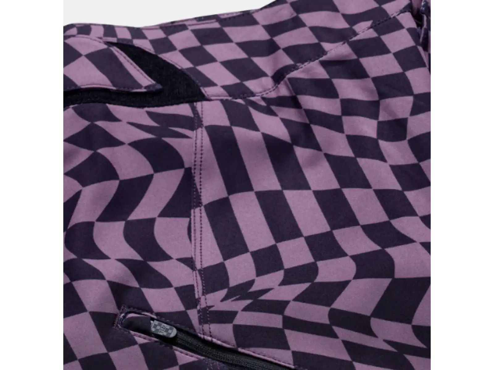 Troy Lee Designs Lilium Twisted Checkers damskie MTB spodnie Deep Purple