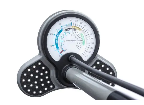 Cannondale Precise Floor Pump warsztatowa pompka czarna/szara