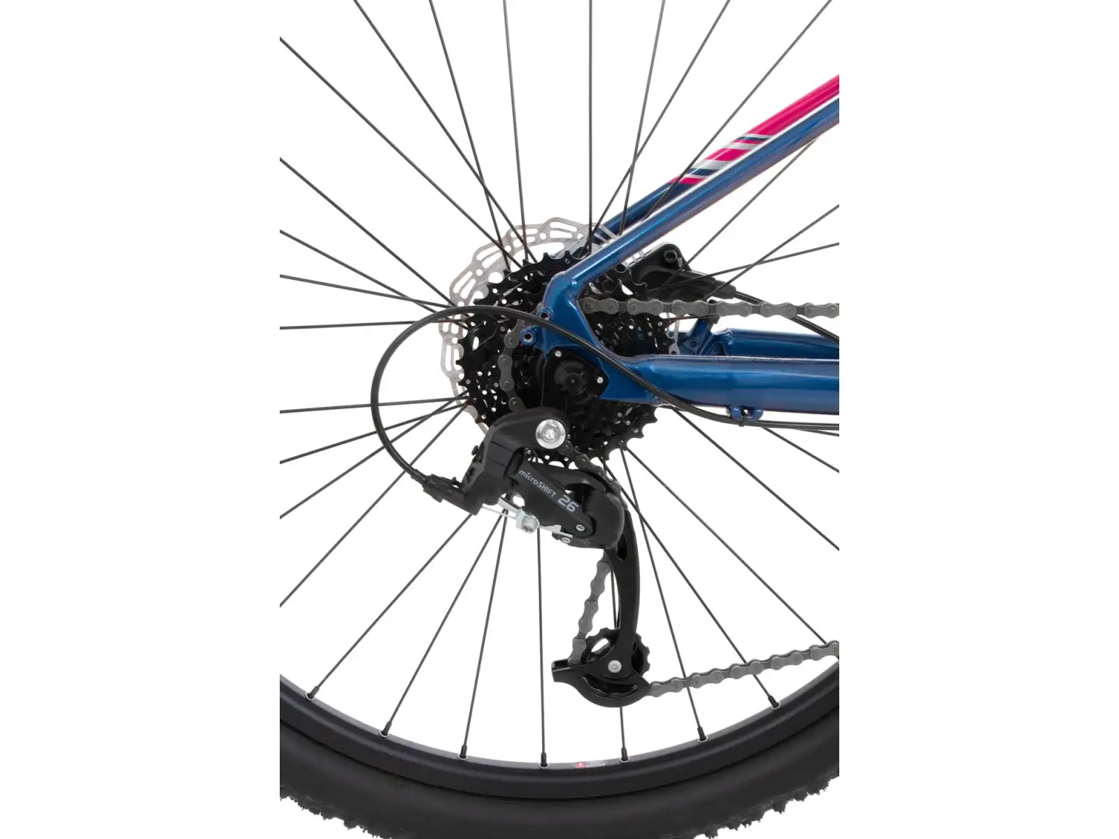 Rock Machine Catherine 70-27 gloss dark blue/pink/silver rower górski