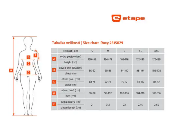 Etape Roxy damski luźny dres krótki rękaw różowa/biała