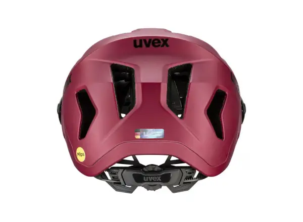 Uvex Renegade MIPS kask Ruby Red/Black Matt