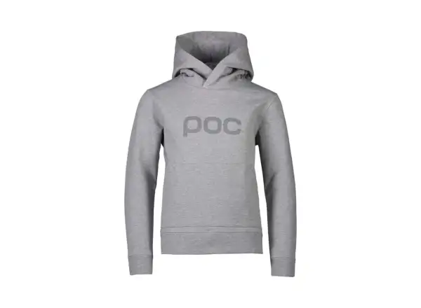 POC Hood Jr dziecięca bluza z kapturem Grey Melange