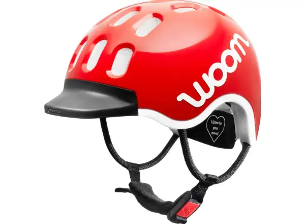 Woom dziecięcy kask czerwony