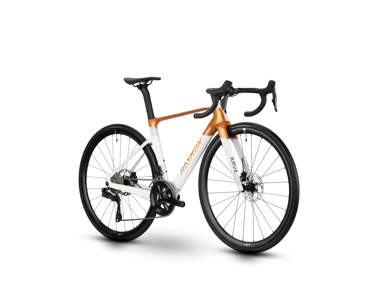 Raymon Arva Comp rower gravel White/Copper