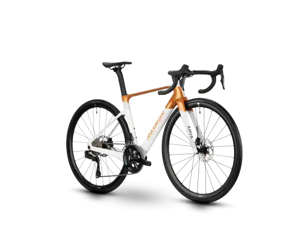 Raymon Arva Comp rower gravel White/Copper