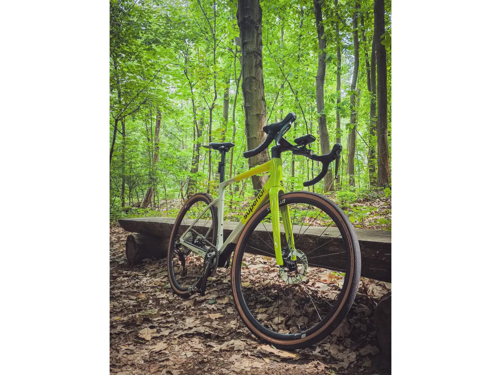 Superior XR 9.7 GR Gloss gravel rower Grey/Racing Yellow