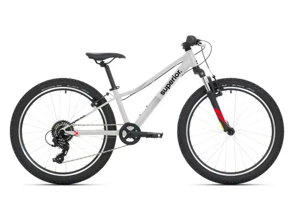 Superior Racer 24 rower dziecięcy Gloss Grey