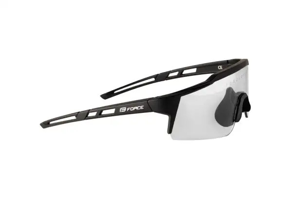 Force Nitro Junior okulary rowerowe czarne/fotochromatyczna soczewka