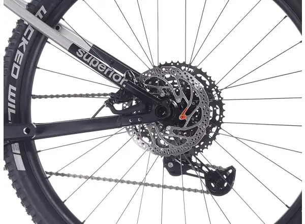 Superior eXP 6.5 górski rower elektryczny Matte Dark Chrome/BKlack