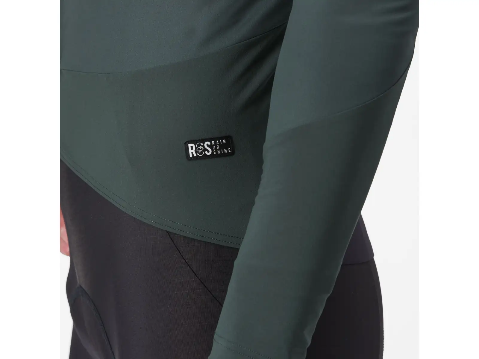 Castelli Beta RoS męska kurtka Rover Green/Red Orange