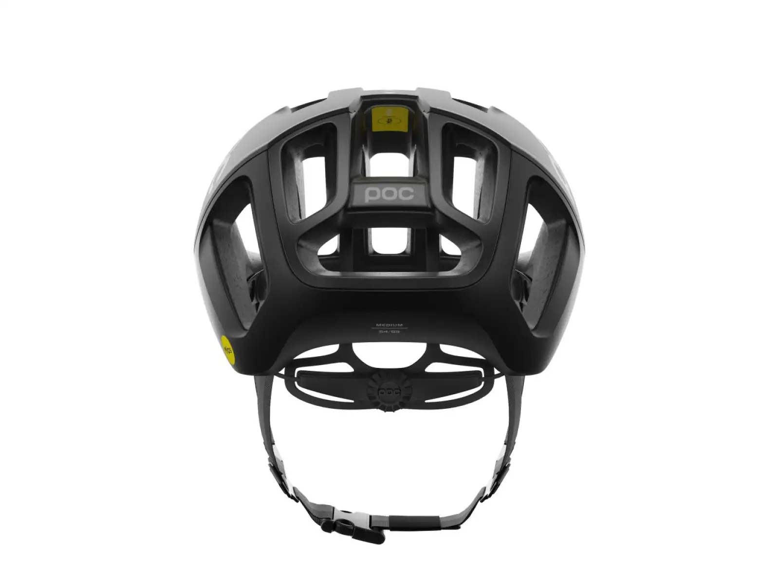 POC Ventral MIPS kask Uranium Black Matt