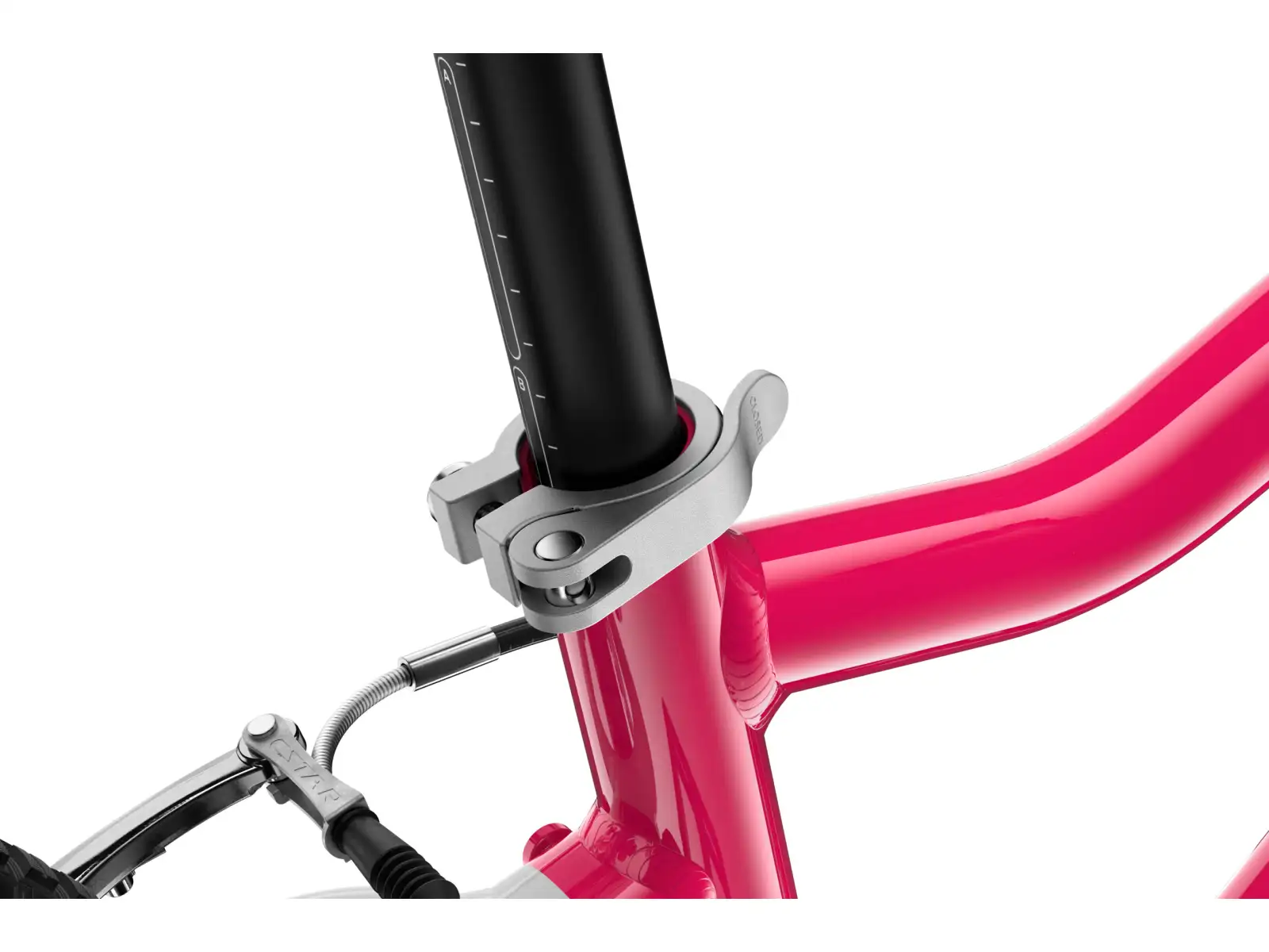 Woom GO 3 Automagic rower dziecięcy 16" Hot Pink