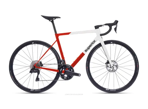 Superior RR 9.5 rower szosowy Gloss Red / White
