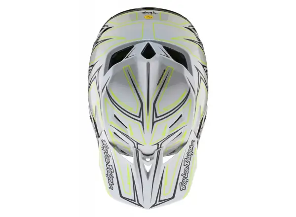 Troy Lee Designs D4 Composite MIPS Pinned kask Light Gray