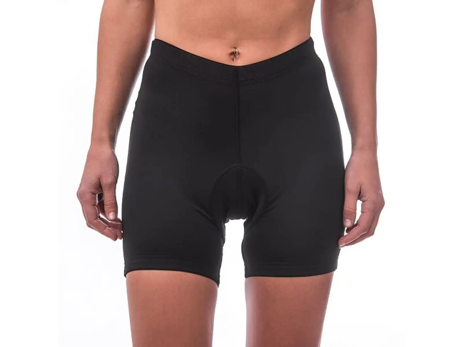 Sensor Cyklo Basic damskie szorty z wkładką True black