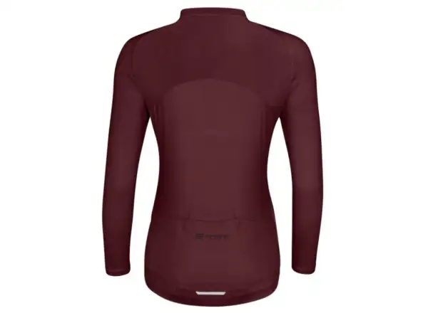 Force Charm Lady damski dres długi rękaw bordo