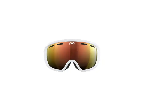 POC Fovea WF gogle narciarskie Hydrogen White/Partly Sunny Orange