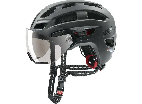 Uvex Finale Visor kask Black Mat