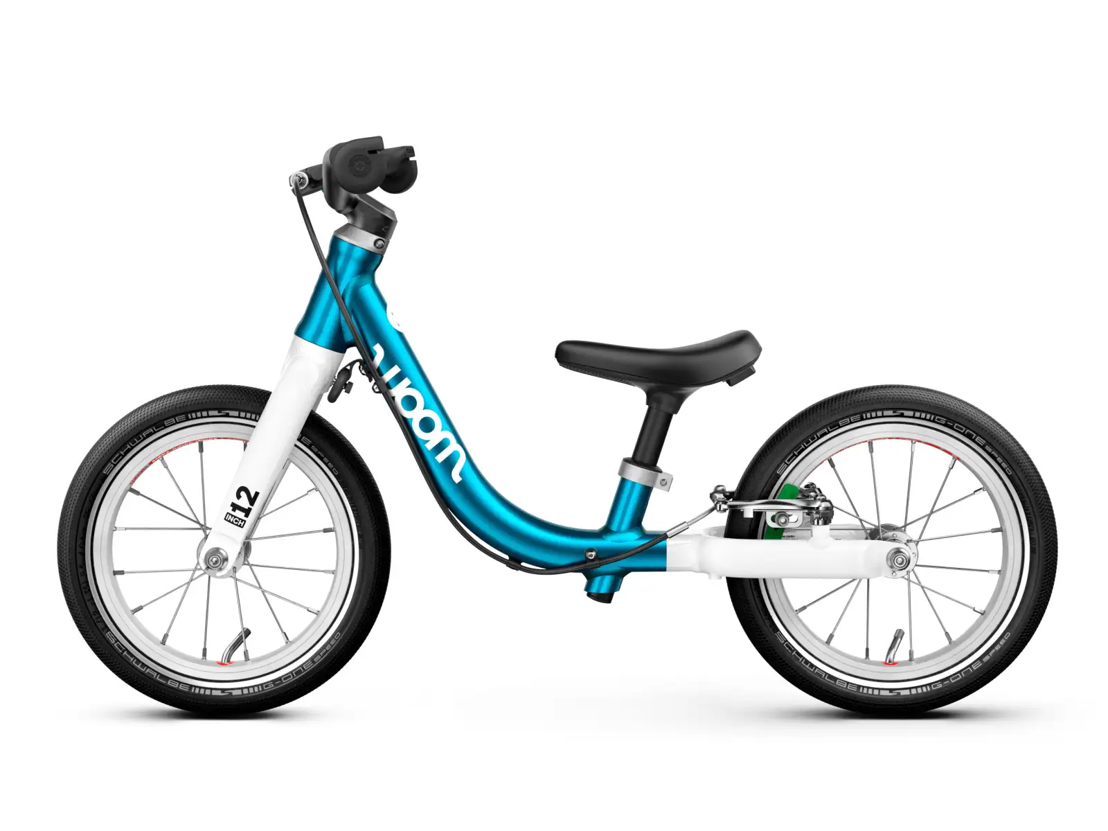 Woom GO 1 rowerek biegowy dziecięcy 12" Metallic Blue