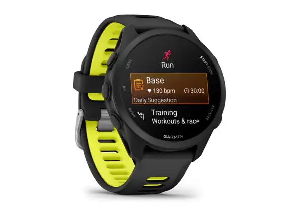Garmin Forerunner 170 Black z paskiem Black/Amp Yellow