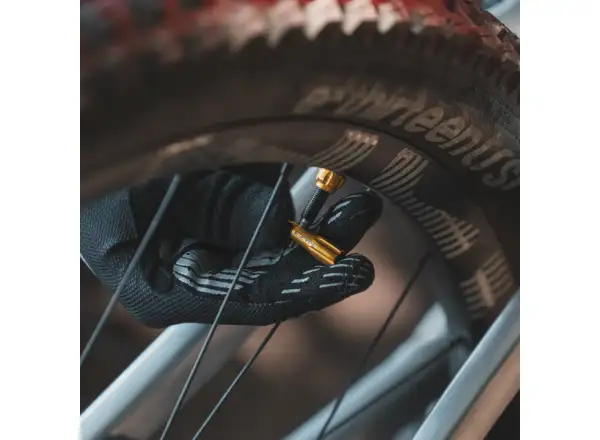 Lezyne CNC TLR nakrętka wentyla silver