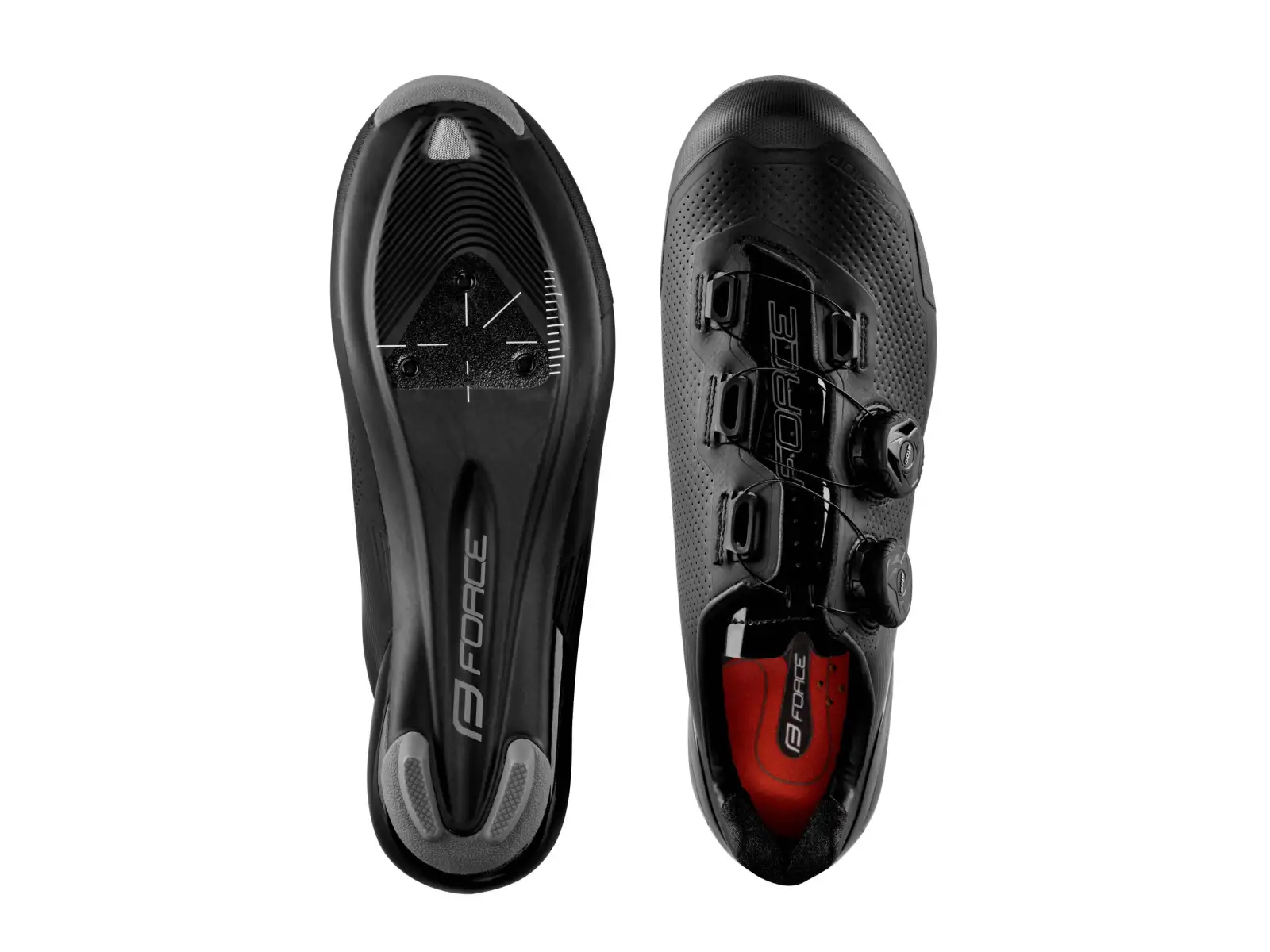 Force Road Warrior Carbon szosowe męskie buty rowerowe czarna